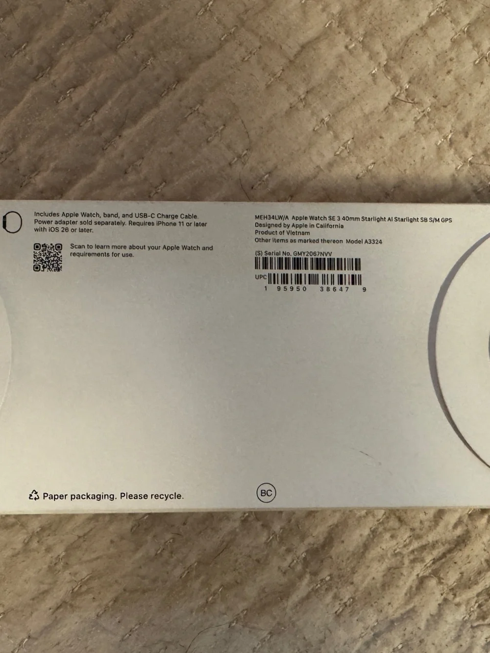 Apple watch se